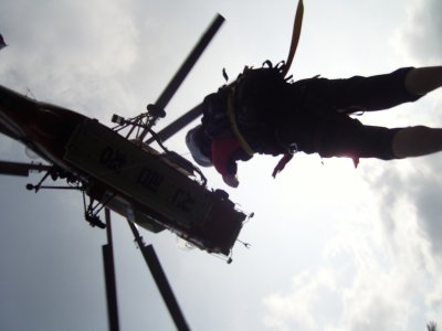 인천산악구조대 산악구조훈련