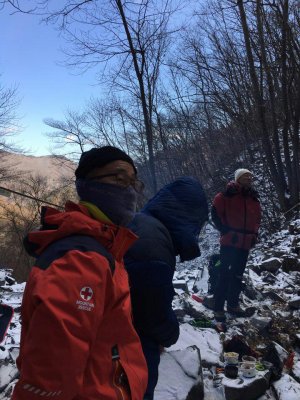 울산산악구조대 동계훈련
